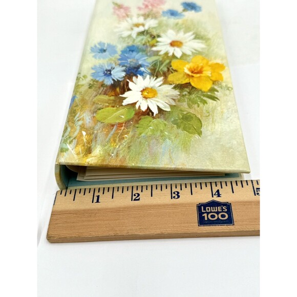 Vintage Hallmark Floral Design Photo Album New NOS 1980's Photo size 3.5x3.5 - Picture 7 of 7